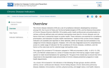 Chronic Disease Overview