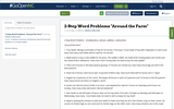 2-Step Word Problems "Around the Farm"