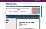 Measuring an Equilibrium Constant on a Microscale