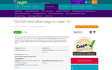 Go Fish! And Other Ways to Make to 10