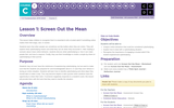 CS Fundamentals 3.1: Screen Out the Mean