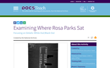 Examining Where Rosa Parks Sat