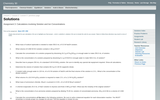 Solutions - Assignment 3: Calculations Involving Solution and Ion Concentrations