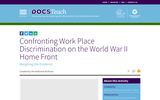 Confronting Work Place Discrimination on the World War II Home Front: Weighing the Evidence