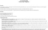 Position Paper