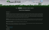 Cloud Forest Adaptations