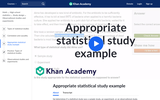 Appropriate Statistical Study Example