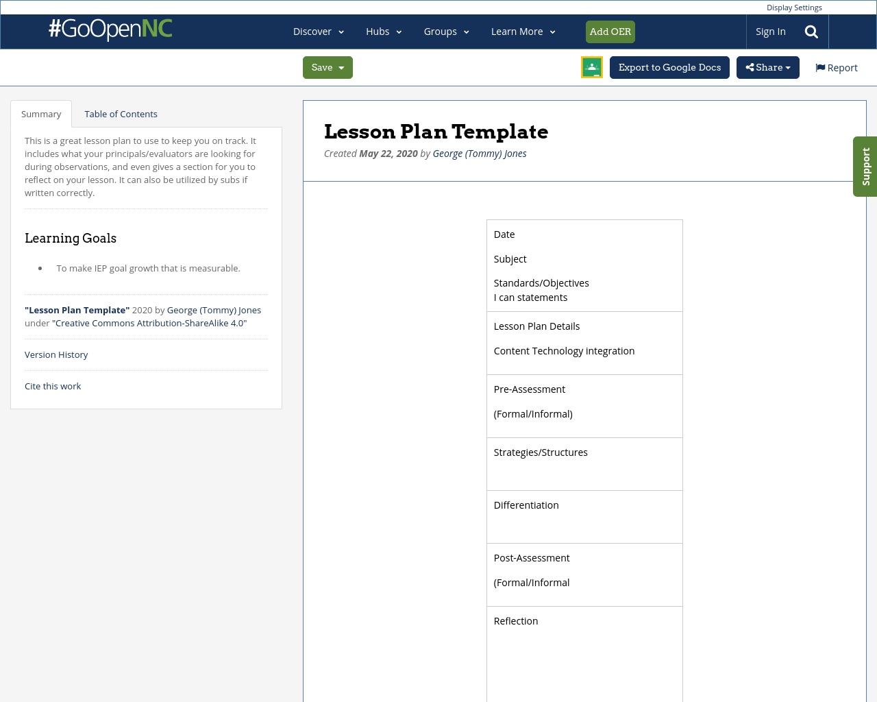 lesson-plan-template-recent-activity-goopennc
